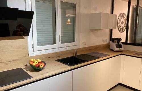 Rénovation Cuisine Nantes avec verrière