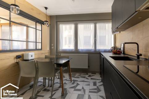 Rénovation et décoration d'un appartement de caractère situé sur Lyon