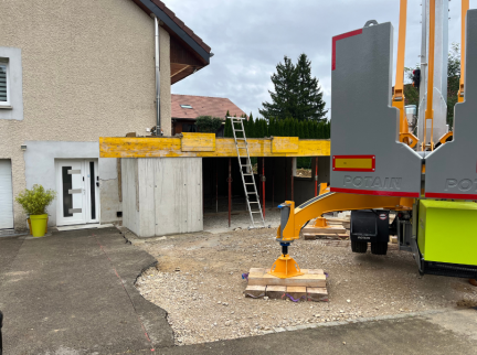 Travaux garage Morteau