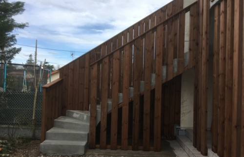 Construction d’un escalier extérieur maçonné à Mérignac