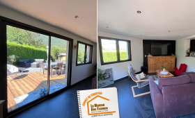 Extension maison Savoie Travaux agrandissement Aménagement Entreprise construction Devis Décoration d'intérieur aménagement intérieur menuiseries 73