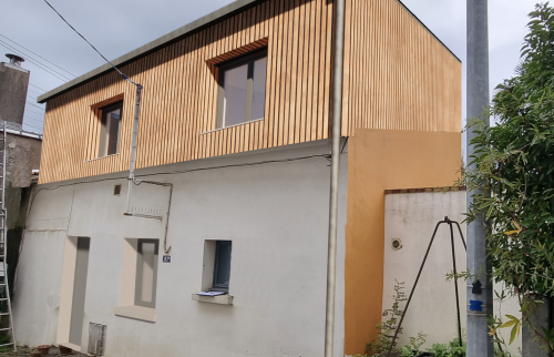 PROCHAINEMENT - Surélévation d'une maison au sud de Nantes