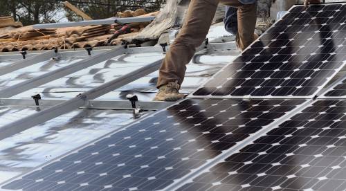 installation de panneaux solaires