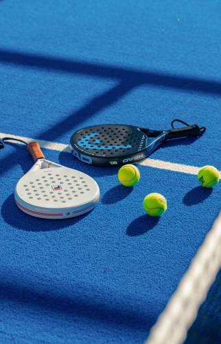 Construction d'un terrain de padel à Villers sur mer 