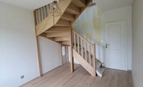 Escalier sur-mesure terminé à Bruz