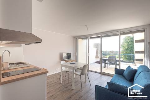 La Maison des Travaux Vannes Sarzeau Pénestin rénovation appartement bord de mer