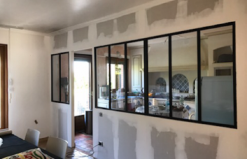 Création d’une verrière à Juvigny