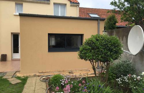 Extension d'une maison de 15 m² en toiture zinc à Nantes (44)