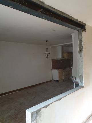 Avant et après rénovation de maison Blain