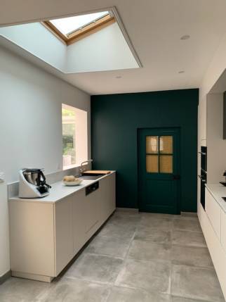 Rénovation du sol d'une cuisine