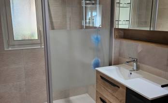 Douche après travaux