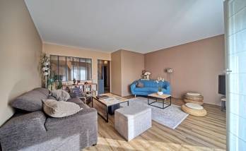 Salon et salle à manger à Outreau après les travaux
