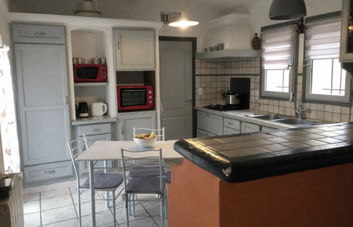 Cuisine avant démolition et rénovation