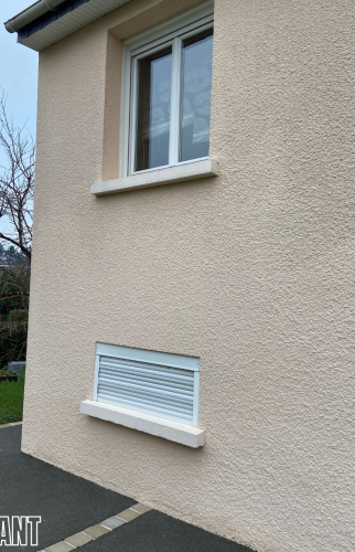 Terrasse avant aménagement 