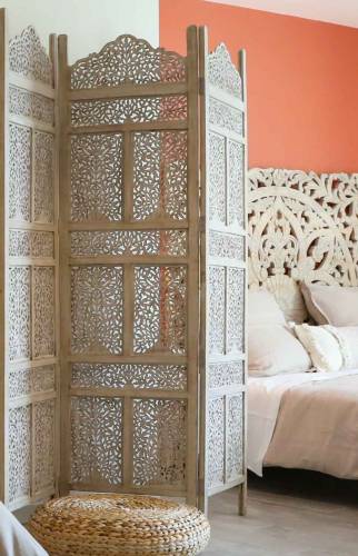 PARAVENT POUR DECORATION DE CHAMBRES - DAMGAN 56750