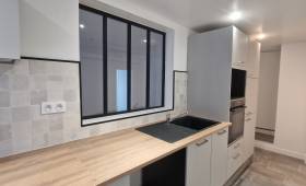 Cuisine avec verrière T3