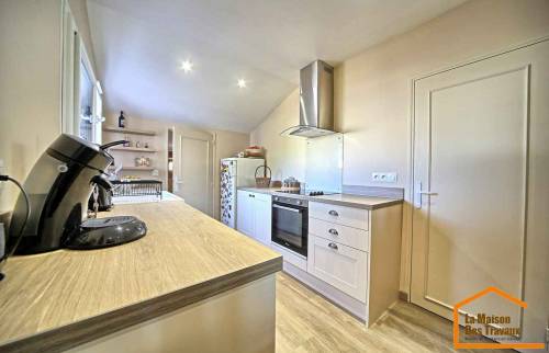 Cuisine après rénovation (Saint-Pierre-du-Perray 91280)