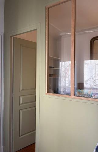 Création d’une chambre bébé avec verrière à Paris 