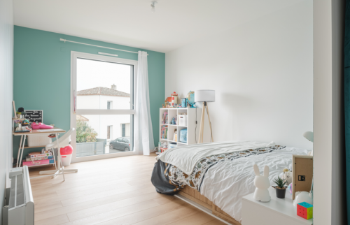 Surélévation de 50m² d'une maison à Basse-Goulaine - chambre