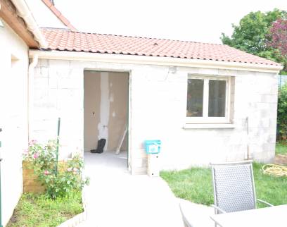 Travaux de construction d'un atelier en agrandissement de maison - Brie-Comte-Robert 77170