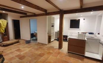 Cuisine après agrandissement