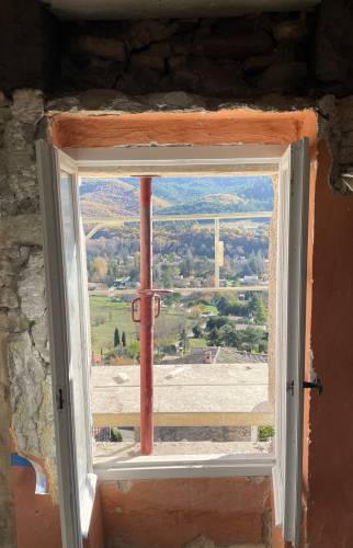 création d'ouvertures sur murs anciens LMDT Manosque