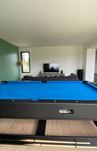 Salon moderne après extension – Maison rénovée à Vern-sur-Seiche