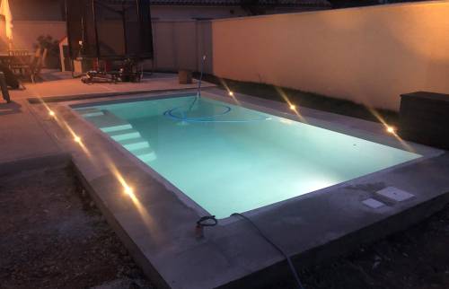 Construction d’une piscine près de Valence