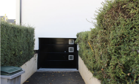 Porte de garage rénové