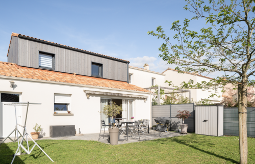 Surélévation de 35 m² à Rezé en ossature bois