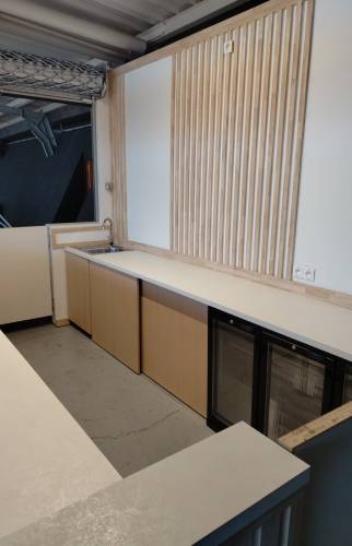 Aménagement du frigo + décoration murale