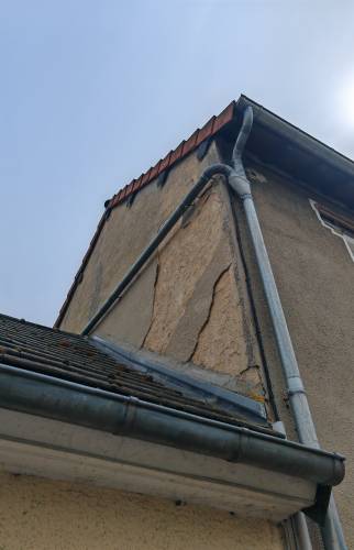 Avant 3 - Rénovation Façade La Maison des Travaux Evreux Louviers