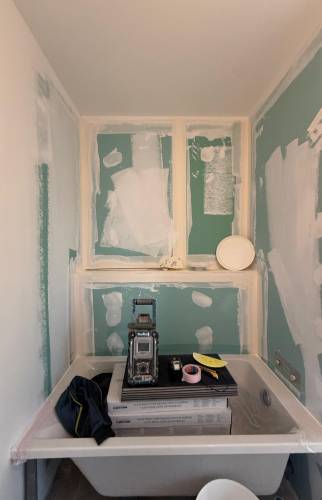pendant les travaux