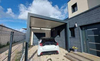 Carport aluminium 4 x 4 ml