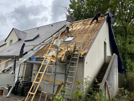 Travaux de rénovation de toiture - Nantes 44