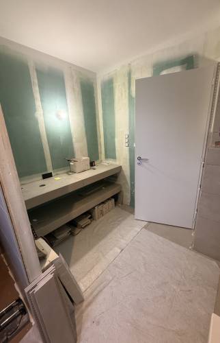 Création d’une salle de bain à proximité de Sautron : reprise d’un chantier abandonné 3