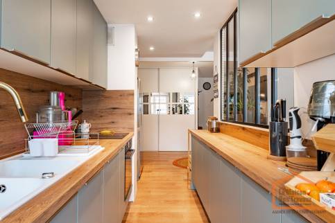 cuisine façade gris mat