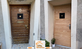  La Maison des Travaux Moûtiers, rénovation porte Moûtiers, porte bois Moûtiers, rénovation menuiserie Moûtiers, porte entrée Moûtiers