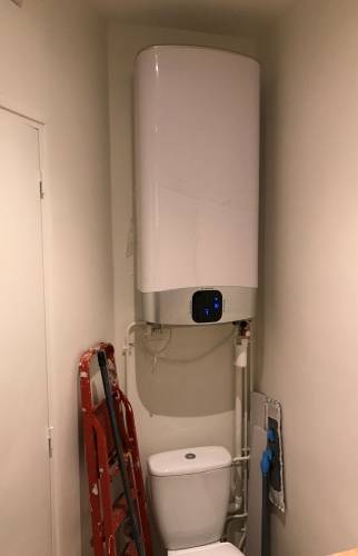 renovation agencement complete studio paris 75017 salle de bain WC