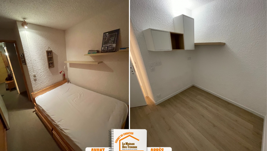 Rénovation intérieure Méribel, Appartement moderne en montagne, Travaux rénovation logement, Design intérieur Méribel