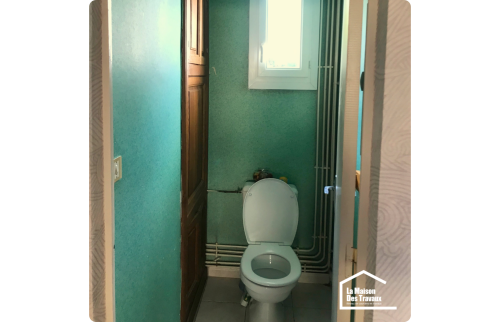 Toilettes avant intervention