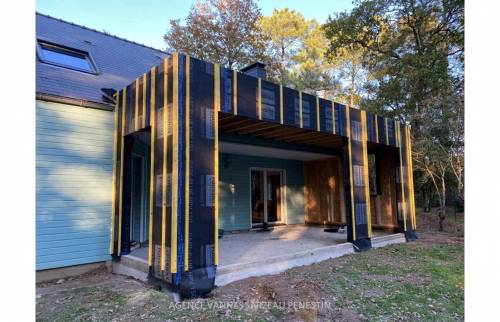 AGRANDISSEMENT MAISON EN BOIS