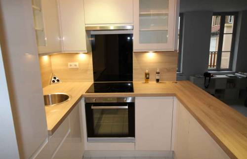 Rénovation d'une cuisine à Deauville