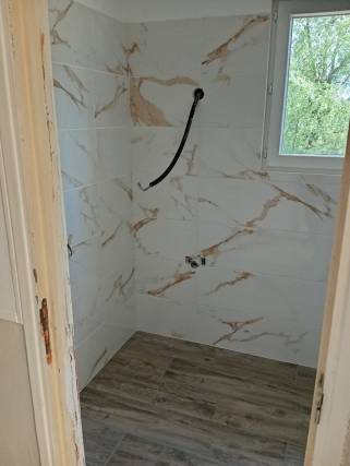 Salle de bain rénovée