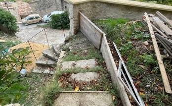 renovation escalier extéérieur à la chaux la maison des travaux Manosque