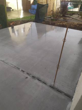 Pose de la chape de béton (Ifs 14123)