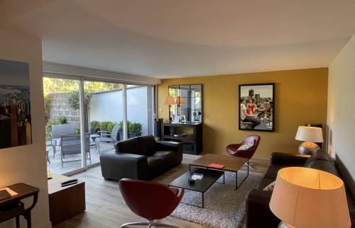 Rénovation de la pièce de vie cuisine et salon à Nantes