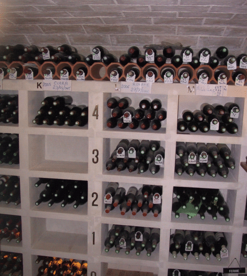 Aménagement d'une cave à vin en souplex - Ploemeur (56270)