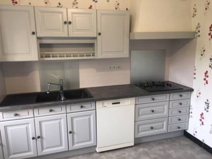 Ancienne cuisine avant travaux de rénovation - Nantes 44