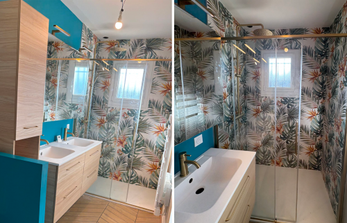  rénovation salle de bain et WC Lons-le-saunier